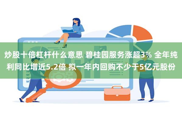 炒股十倍杠杆什么意思 碧桂园服务涨超3% 全年纯利同比增近5.2倍 拟一年内回购不少于5亿元股份