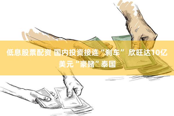 低息股票配资 国内投资接连“刹车” 欣旺达10亿美元“豪赌”泰国